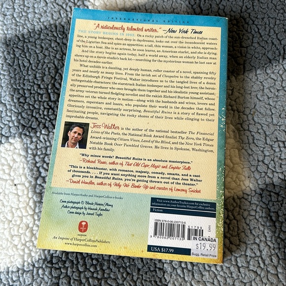 Beautiful Ruins Novel by Jess Walter - Picture 2 of 2